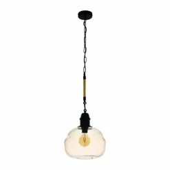 Suspension Eglo MARYSVILLE Noir, 1 lumière
