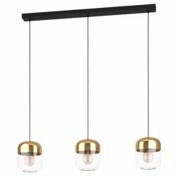 Suspension Eglo MARYVILLA Bruni, Noir, 3 lumières