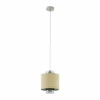 Suspension Eglo MEDIOUNA Crème, 1 lumière