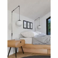 Suspension Eglo RONDO Noir, 1 lumière