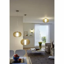Suspension Eglo STELLATO 1 Nickel mat, 1 lumière
