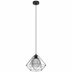 Suspension Eglo VERNHAM Noir, 1 lumière