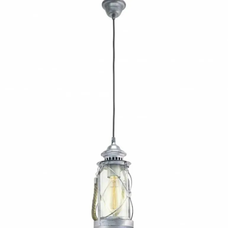 Suspension Eglo VINTAGE Brun foncé, Argenté, 1 lumière