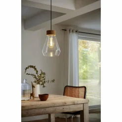 Suspension Eglo VINTAGE Chrome, 1 lumière