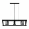 Suspension Eglo-Leuchten BRISLING Noir, 3 lumières