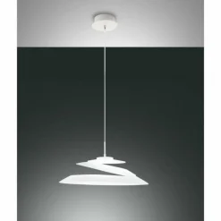 Suspension Fabas Luce Aragon LED Blanc, 1 lumière