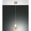Suspension Fabas Luce Dafne Laiton, 1 lumière