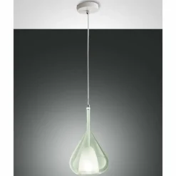 Suspension Fabas Luce Lila Blanc, 1 lumière