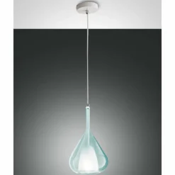 Suspension Fabas Luce Lila Blanc, 1 lumière