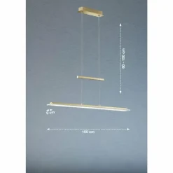 Suspension Fischer & Honsel Tenso TW LED Laiton, 1 lumière