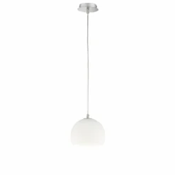 Suspension Fischer-Honsel Bow Nickel mat, 1 lumière