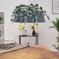 Suspension Fremont LED Gris, 1 lumière, Télécommandes