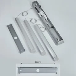 Suspension Freshwater LED Aluminium, 3 lumières