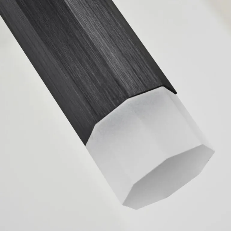 Suspension Freshwater LED Noir, 5 lumières