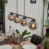 Suspension Gastor Fumé, 4 lumières
