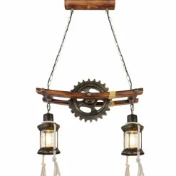 Suspension Globo ABELLA Ancien, 2 lumières