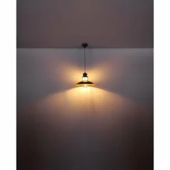 Suspension Globo BADALONA Brun, 1 lumière