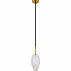 Suspension Globo BARCLEY Laiton, 1 lumière