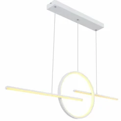 Suspension Globo BARRAL LED Blanc, 1 lumière, Télécommandes