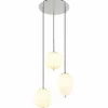 Suspension Globo BLACKY Nickel mat, 3 lumières