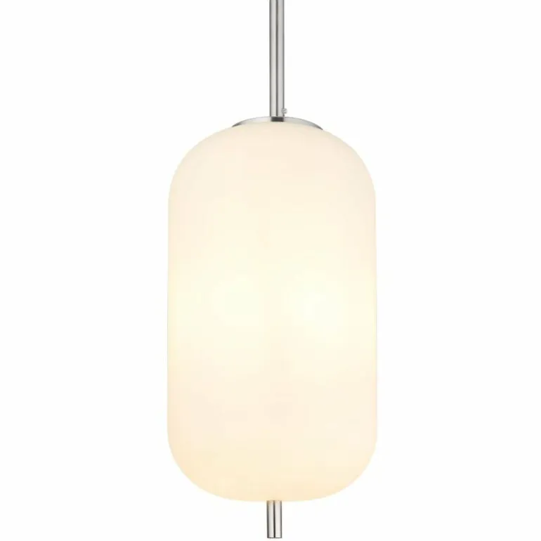 Suspension Globo BLACKY Nickel mat, 1 lumière