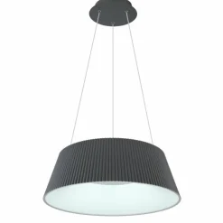 Suspension Globo CROTONE LED Anthracite, 1 lumière, Télécommandes
