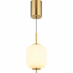 Suspension Globo EWALD LED Laiton, 1 lumière