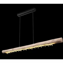 Suspension Globo FELICITAS LED Noir, 1 lumière