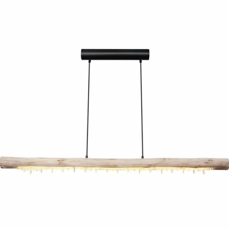Suspension Globo FELICITAS LED Noir, 1 lumière