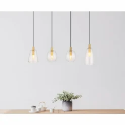 Suspension Globo GARRI Laiton, 4 lumières
