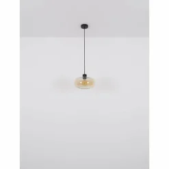 Suspension Globo GIUSEPPE Noir, 1 lumière