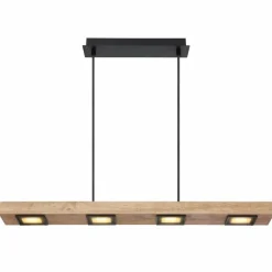 Suspension Globo JOYA LED Noir, 6 lumières