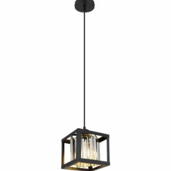 Suspension Globo MATHILDE Noir, 1 lumière