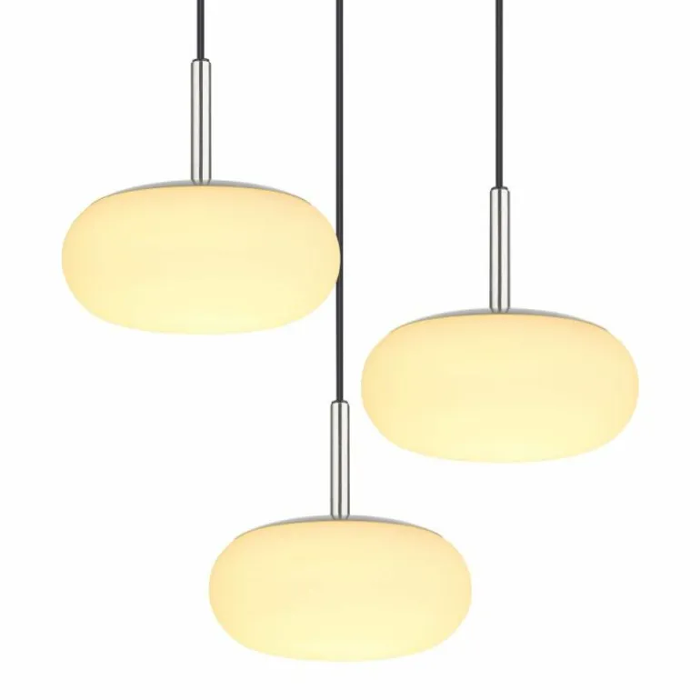 Suspension Globo MATTY LED Nickel mat, 1 lumière