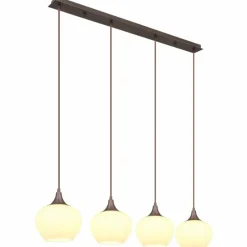 Suspension Globo MAXY Moka, 4 lumières