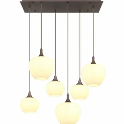 Suspension Globo MAXY Moka, 6 lumières