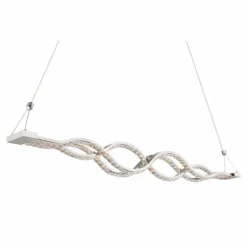 Suspension Globo PILLA LED Chrome, 1 lumière, Télécommandes