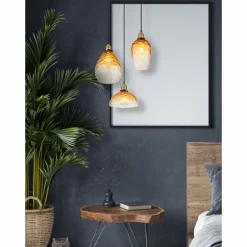 Suspension Globo SALVY Noir, 3 lumières