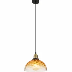 Suspension Globo SALVY Noir, 1 lumière