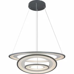 Suspension Globo TORRELLE LED Noir, 1 lumière, Télécommandes