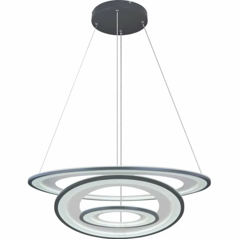 Suspension Globo TORRELLE LED Noir, 1 lumière, Télécommandes
