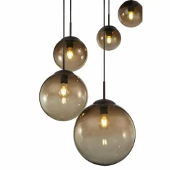 Suspension Globo VARUS Brun, 1 lumière