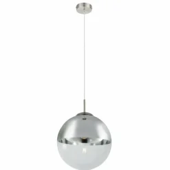 Suspension Globo VARUS Nickel mat, 1 lumière