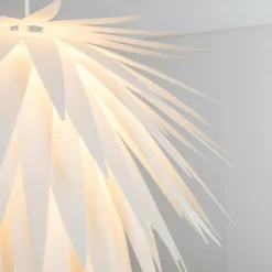 Suspension Grinder Blanc, 1 lumière
