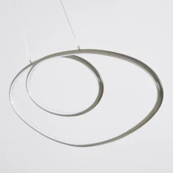 Suspension Harpeth LED Nickel mat, 1 lumière