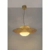 Suspension Holländer UTOPISTICO Or, 2 lumières