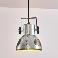 Suspension Hora Rouille, Argenté, 1 lumière