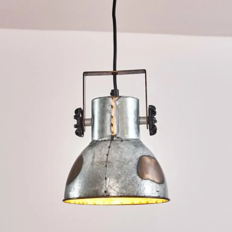 Suspension Hora Rouille, Argenté, 1 lumière