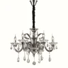 Suspension Ideal Lux COLOSSAL Chrome, 6 lumières