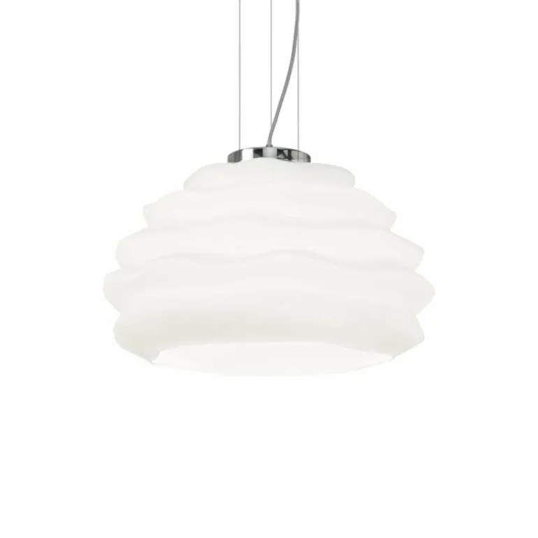 Suspension Ideal Lux KARMA Chrome, 1 lumière